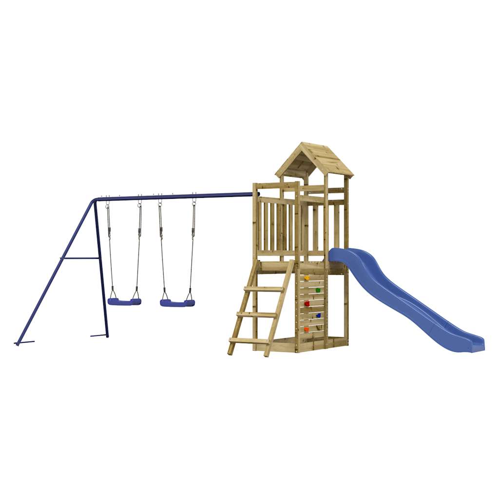 Impregnowane drewno sosnowe VidaXL Playhouse