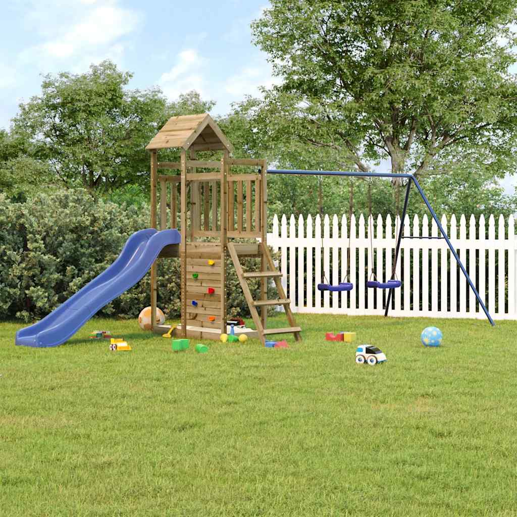 Impregnowane drewno sosnowe VidaXL Playhouse