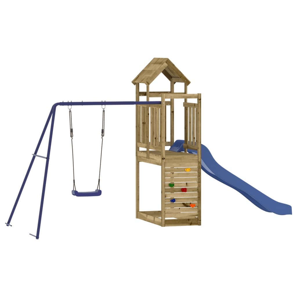 Impregnowane drewno sosnowe VidaXL Playhouse