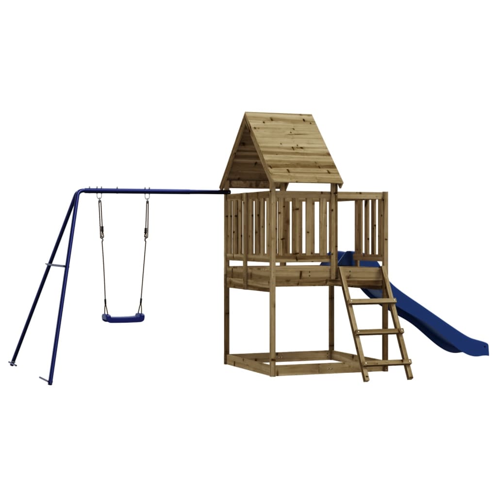 Impregnowane drewno sosnowe VidaXL Playhouse