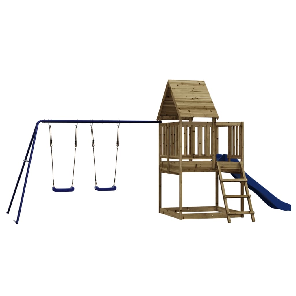 Impregnowane drewno sosnowe VidaXL Playhouse