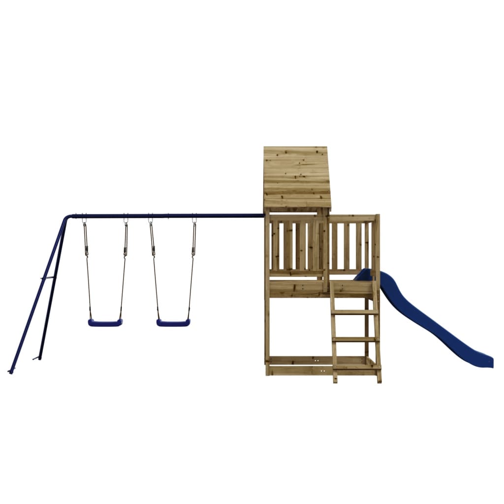 Impregnowane drewno sosnowe VidaXL Playhouse