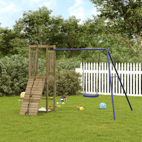 Impregnowane drewno sosnowe VidaXL Playhouse