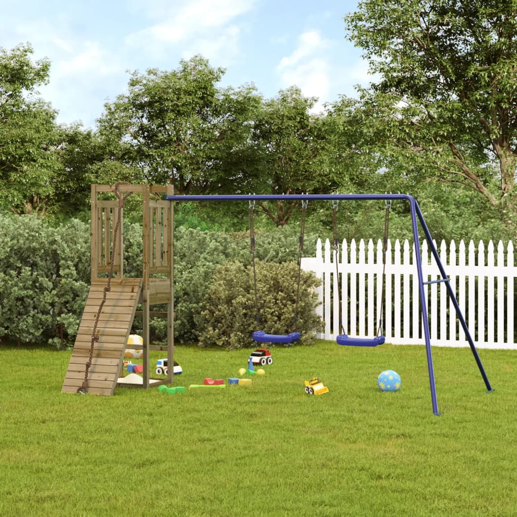 Impregnowane drewno sosnowe VidaXL Playhouse
