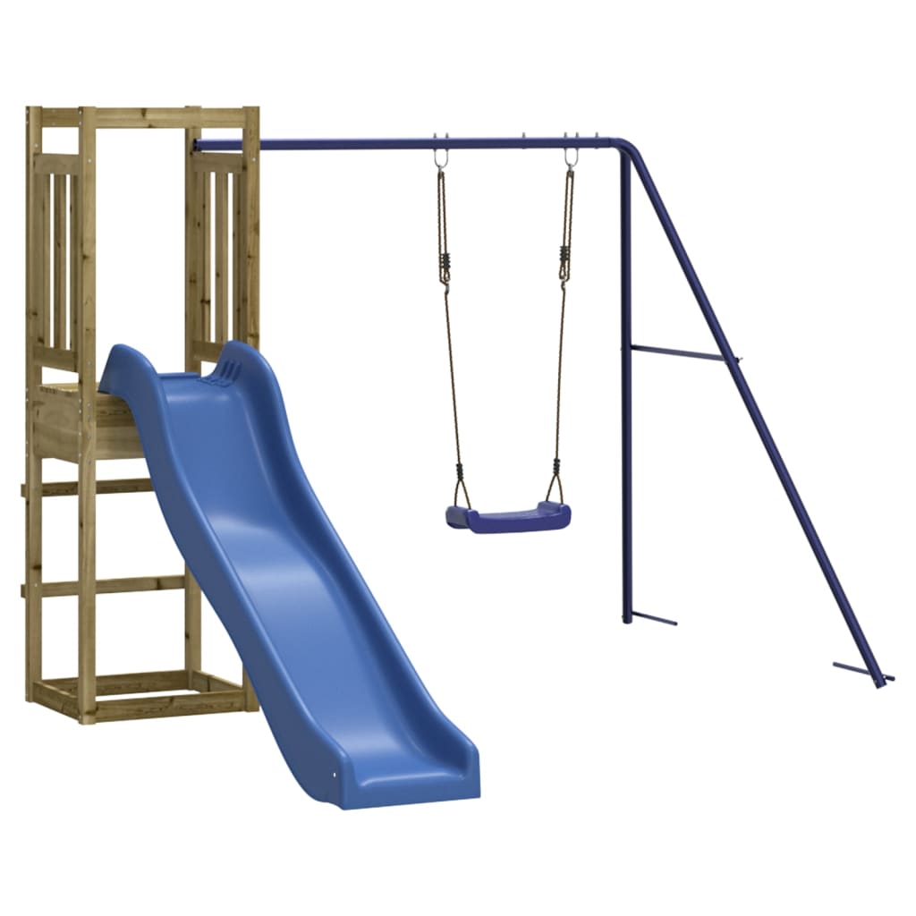 Impregnowane drewno sosnowe VidaXL Playhouse