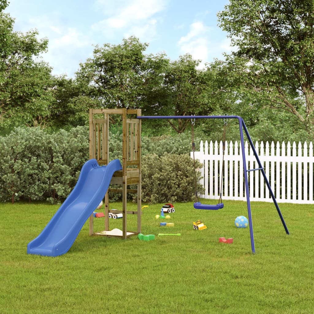 Impregnowane drewno sosnowe VidaXL Playhouse