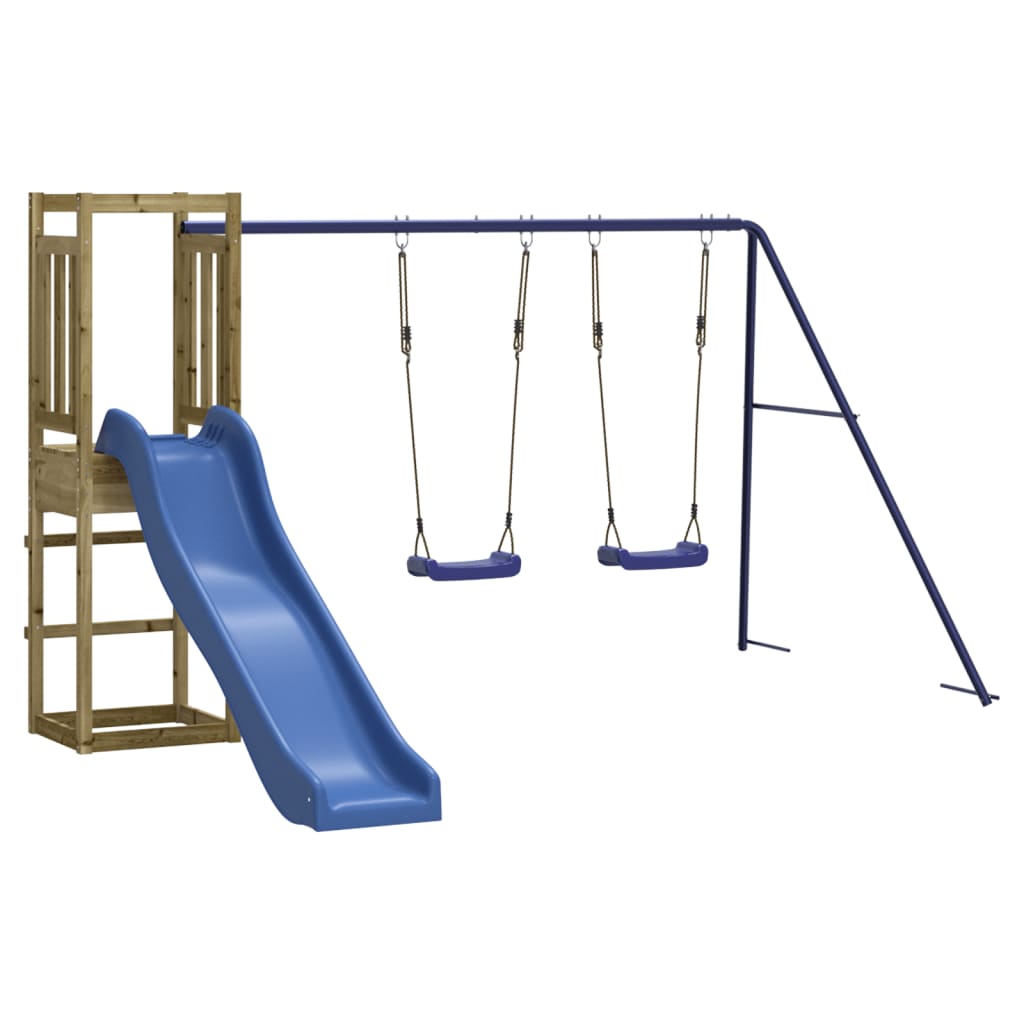Impregnowane drewno sosnowe VidaXL Playhouse