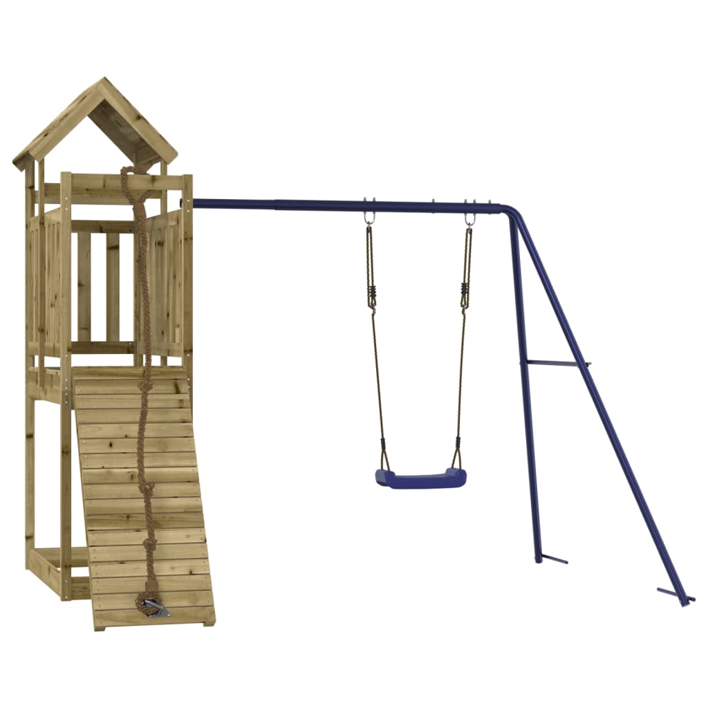Impregnowane drewno sosnowe VidaXL Playhouse