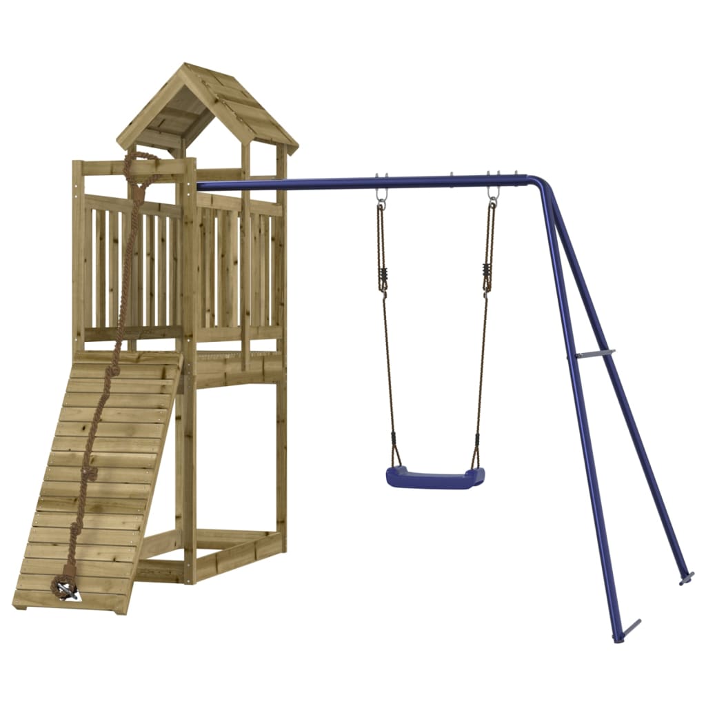 Impregnowane drewno sosnowe VidaXL Playhouse