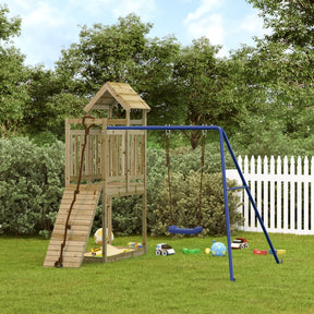 Impregnowane drewno sosnowe VidaXL Playhouse