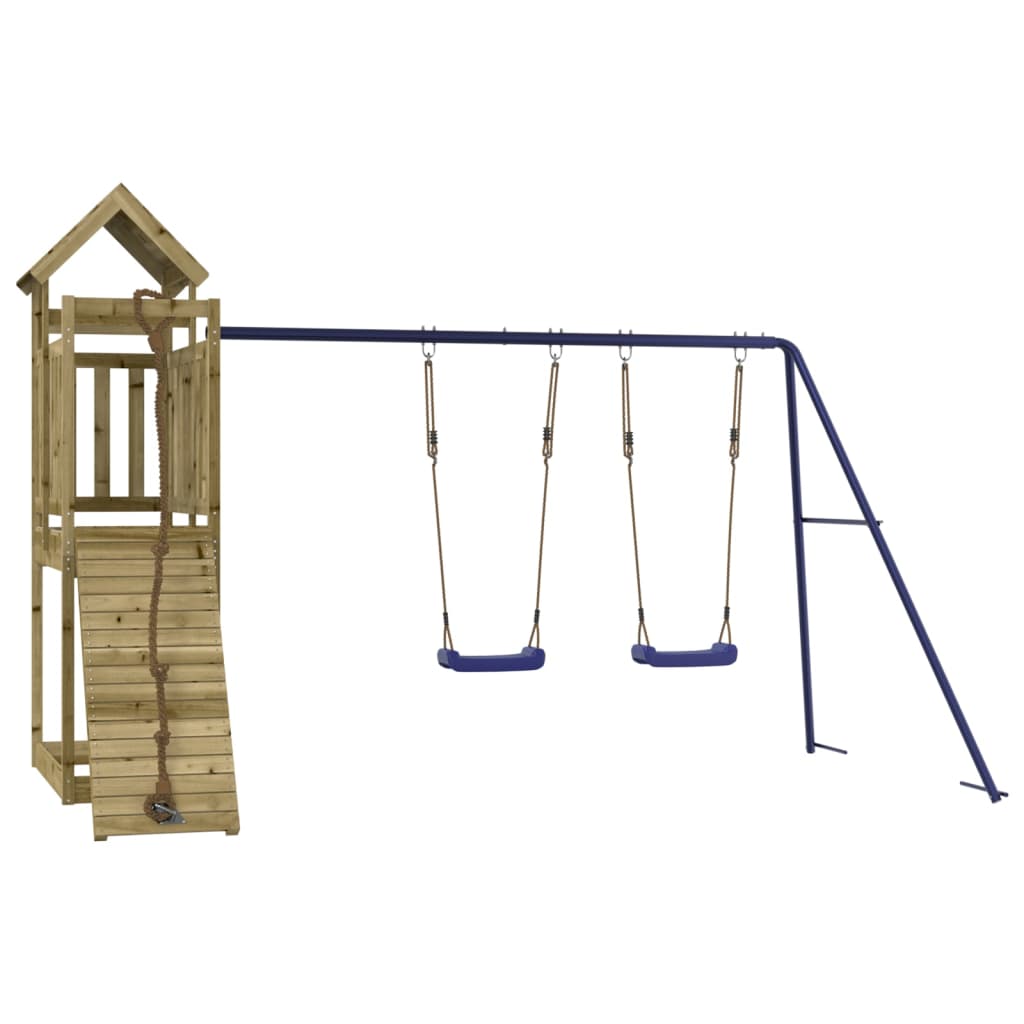 Impregnowane drewno sosnowe VidaXL Playhouse