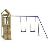 Impregnowane drewno sosnowe VidaXL Playhouse