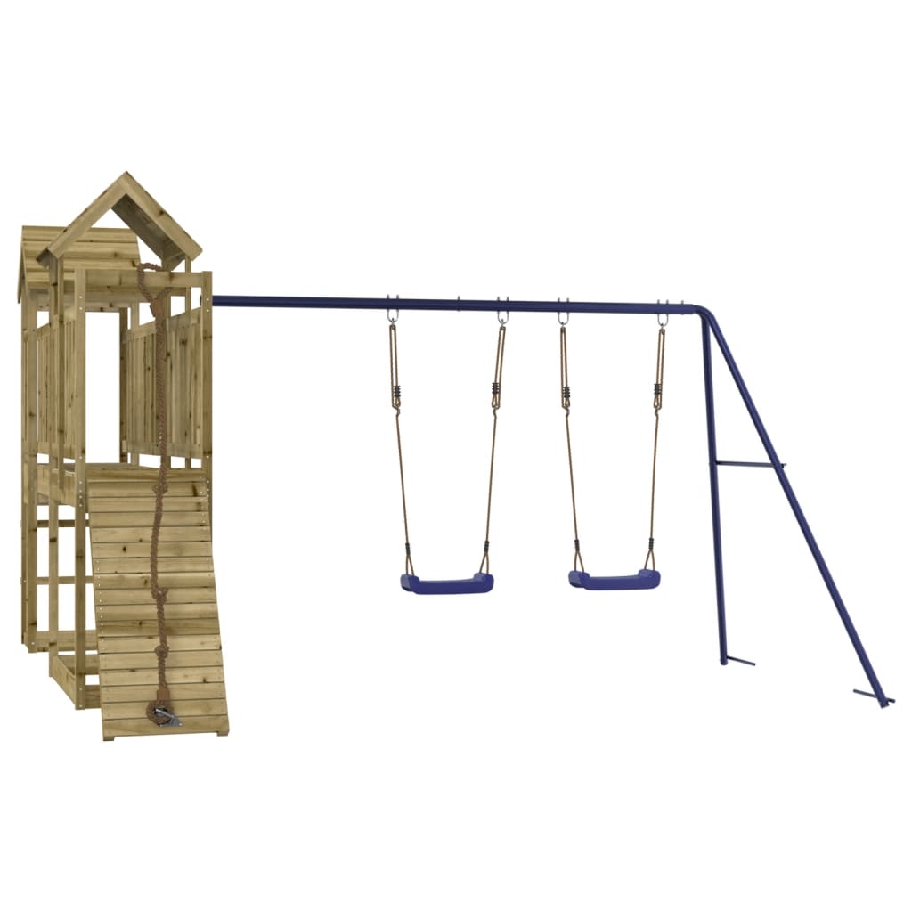 Impregnowane drewno sosnowe VidaXL Playhouse