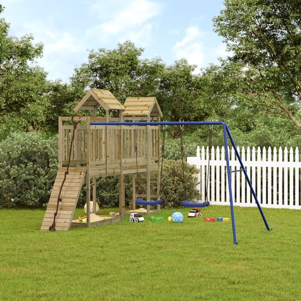 Impregnowane drewno sosnowe VidaXL Playhouse