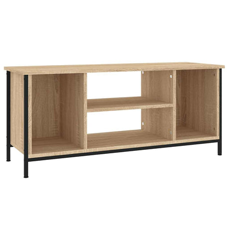 Vidaxl tv-meubel 102x35x45 cm bewerkt hout sonoma eikenkleurig