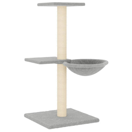 Vidaxl Cat Furniture z Sisal Scrating Posts 72 cm jasnoszary