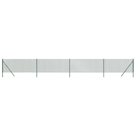 Ogrodzenie siatkowe VidaXL 1x10 m zielone