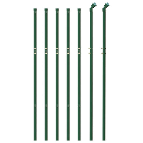 Ogrodzenie siatkowe VidaXL 1,1x10 m zielone
