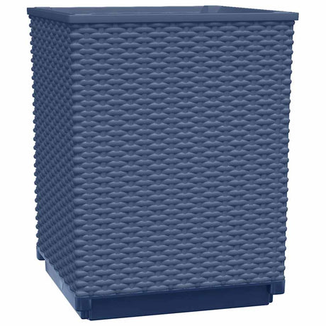 Donice Vidaxx 2 szt. 30x30x37 cm polipropylen niebiesko-szary