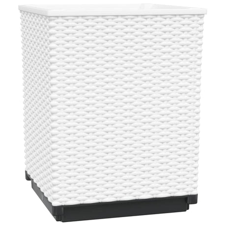 Donice Vidaxx 2 szt. 30x30x37 cm polipropylen biały