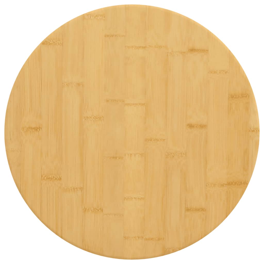 Vidaxl tafelblad ø 50x1,5 cm bamboe