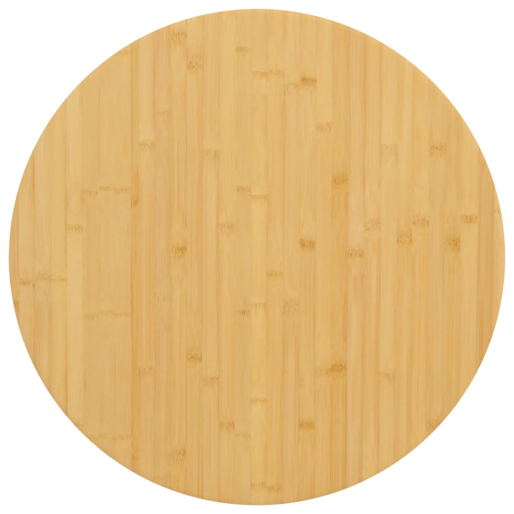 Vidaxl tafelblad ø 70x1,5 cm bamboe