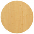 Vidaxl tafelblad ø 80x1,5 cm bamboe