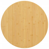 Vidaxl tafelblad ø 80x1,5 cm bamboe