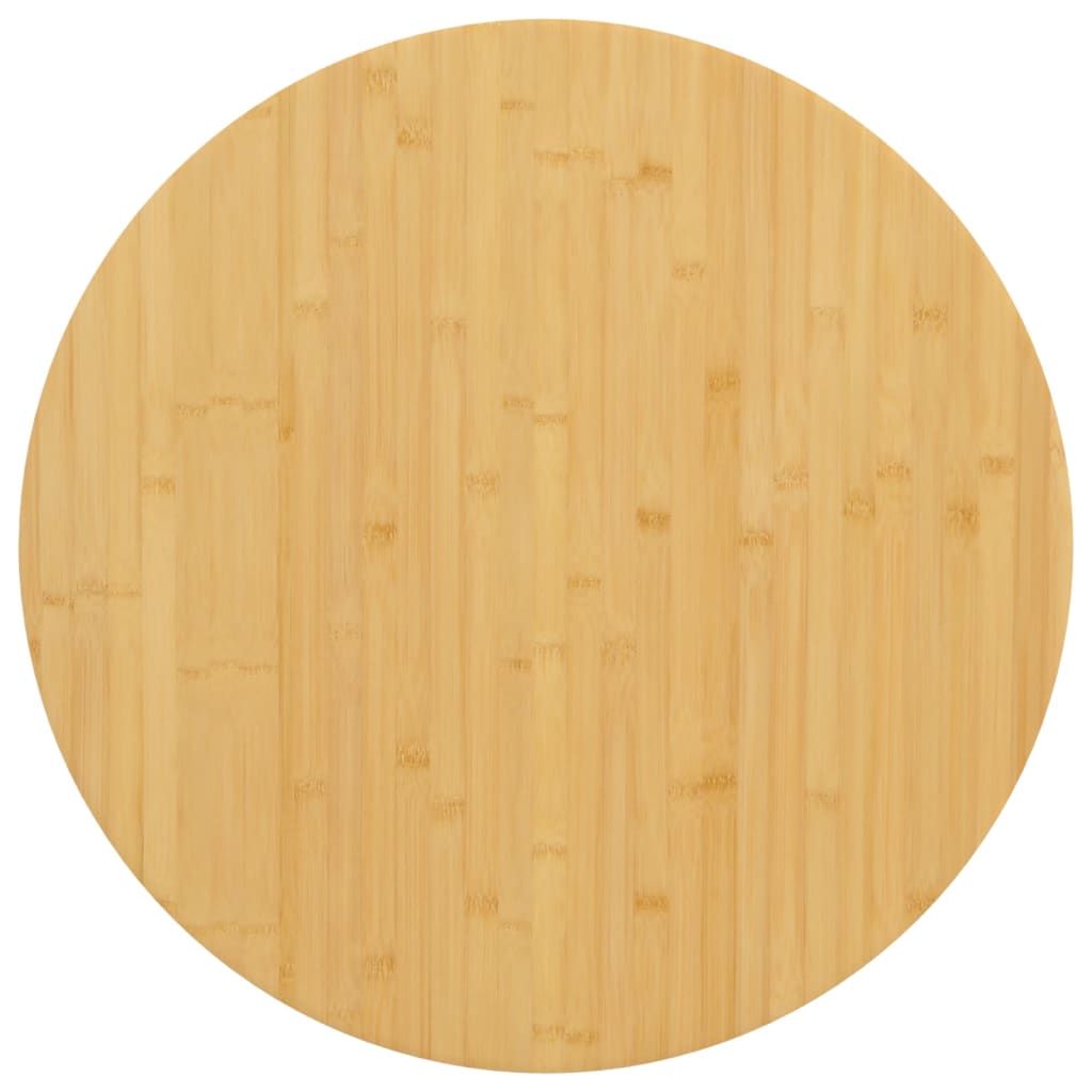 Vidaxl tafelblad ø 90x1,5 cm bamboe