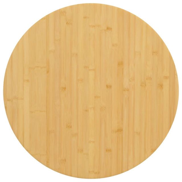 Vidaxl tafelblad ø 90x1,5 cm bamboe