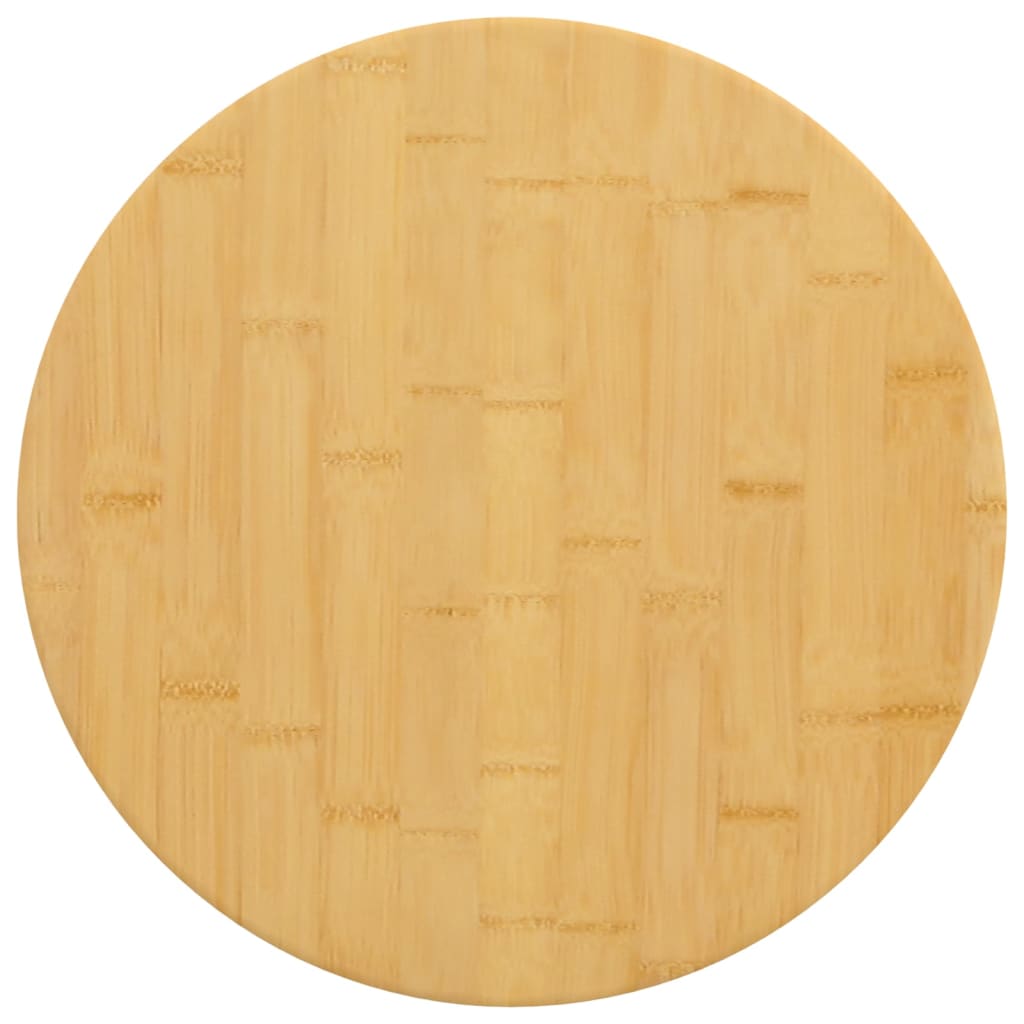 Vidaxl tafelblad ø 50x2,5 cm bamboe