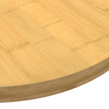 Vidaxl tafelblad ø 80x2,5 cm bamboe