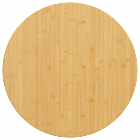 Vidaxl tafelblad ø 90x2,5 cm bamboe