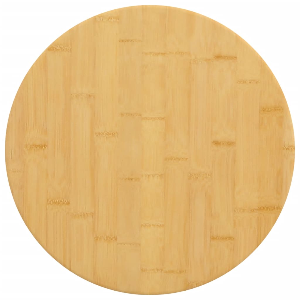 Vidaxl tafelblad ø 50x4 cm bamboe