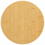 Vidaxl tafelblad ø 50x4 cm bamboe