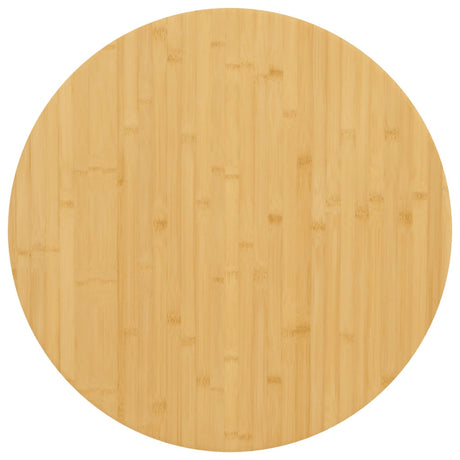 Vidaxl tafelblad ø 60x4 cm bamboe