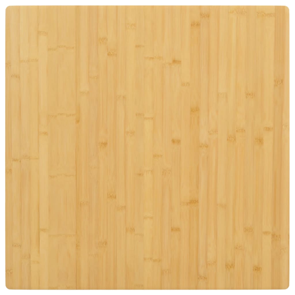 Vidaxl tafelblad 80x80x2,5 cm bamboe