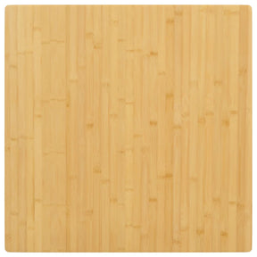 Vidaxl tafelblad 80x80x2,5 cm bamboe