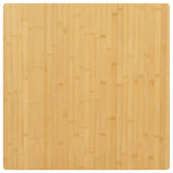 Vidaxl tafelblad 90x90x2,5 cm bamboe