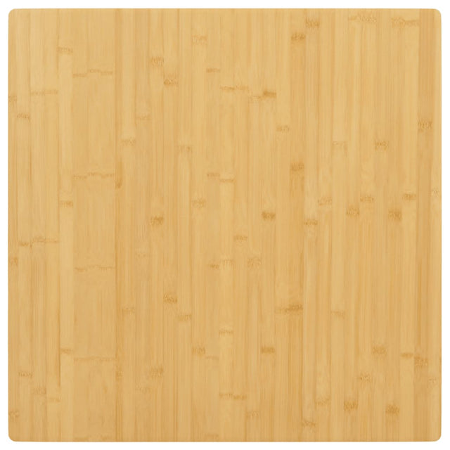 Vidaxl tafelblad 90x90x2,5 cm bamboe