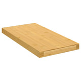 Vidaxl wandschap 40x20x2,5 cm bamboe