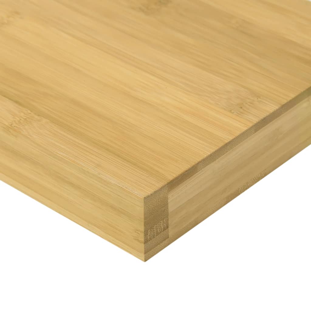 Vidaxl wandschap 80x20x4 cm bamboe