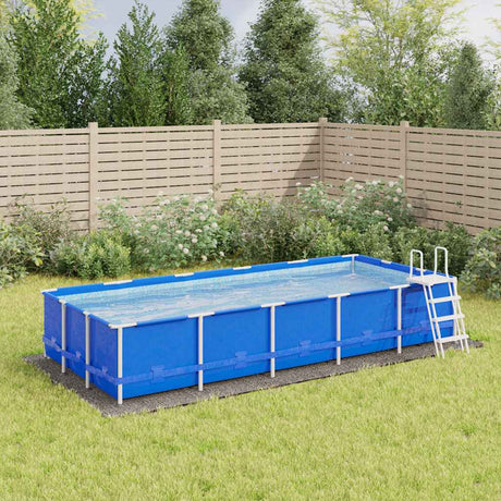 Podłoga basenowa Vidaxx 550x280 cm geowłóknina poliestrowa w kolorze jasnoszarym