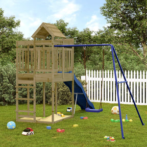 Impregnowane drewno sosnowe VidaXL Playhouse