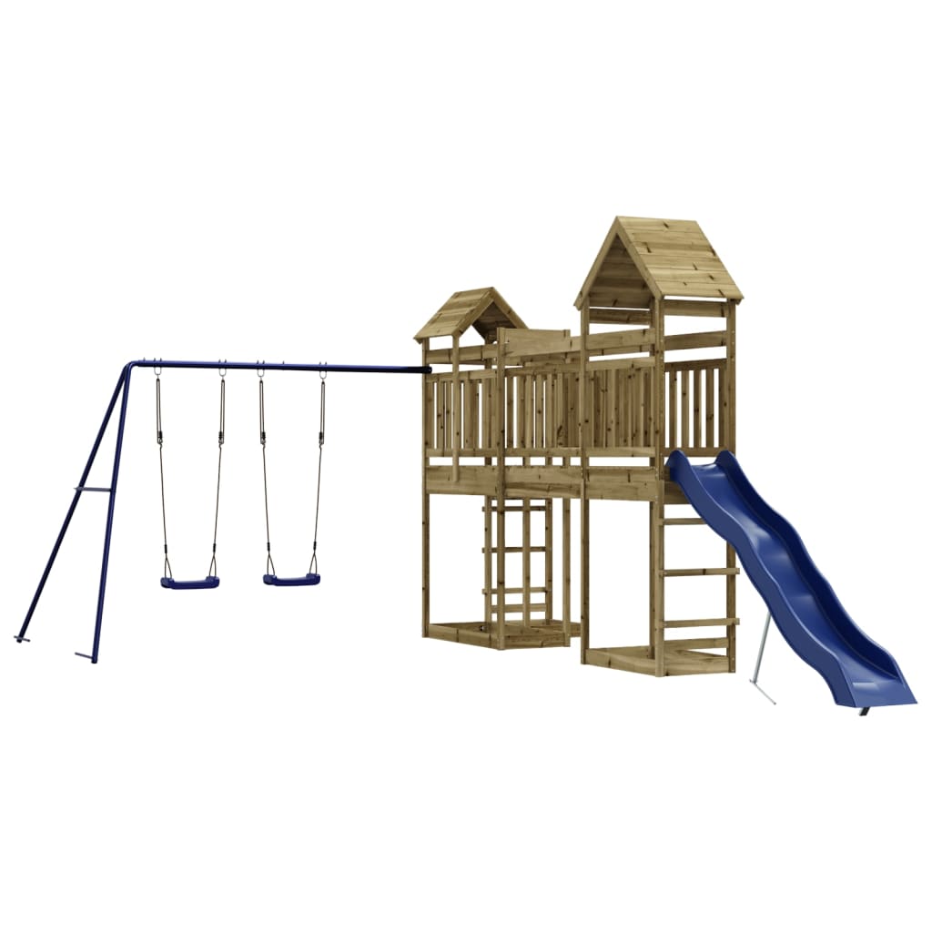 Impregnowane drewno sosnowe VidaXL Playhouse