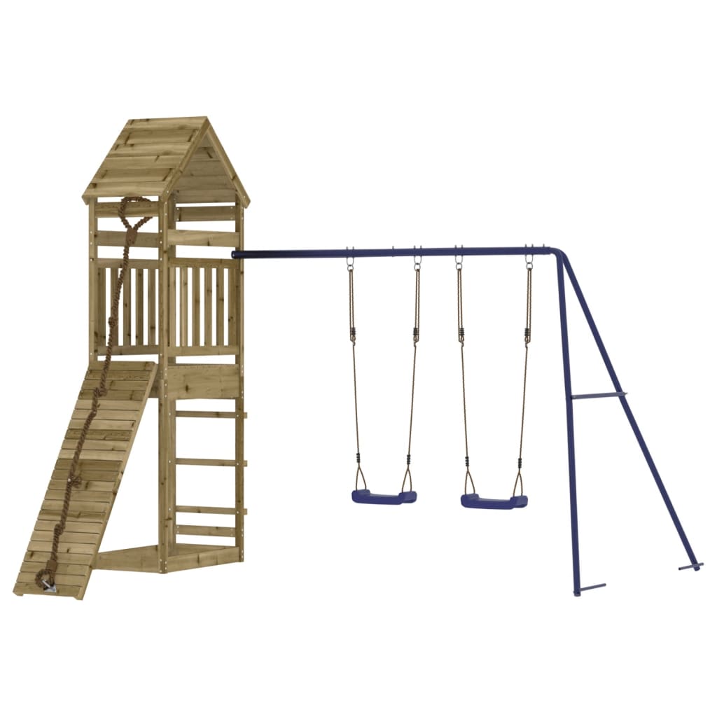 Impregnowane drewno sosnowe VidaXL Playhouse