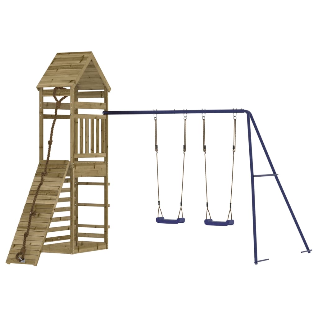 Impregnowane drewno sosnowe VidaXL Playhouse