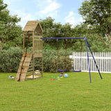 Impregnowane drewno sosnowe VidaXL Playhouse