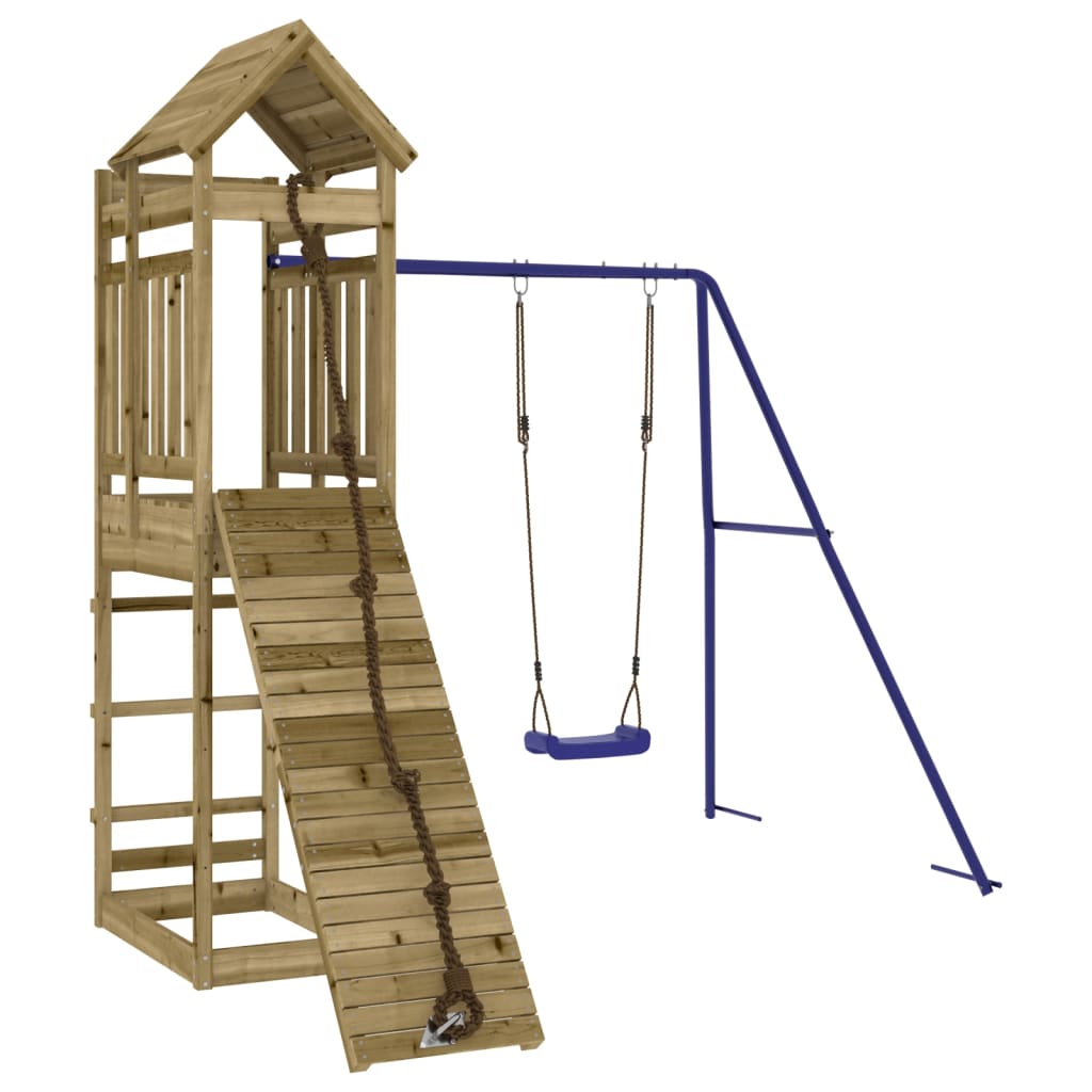 Impregnowane drewno sosnowe VidaXL Playhouse