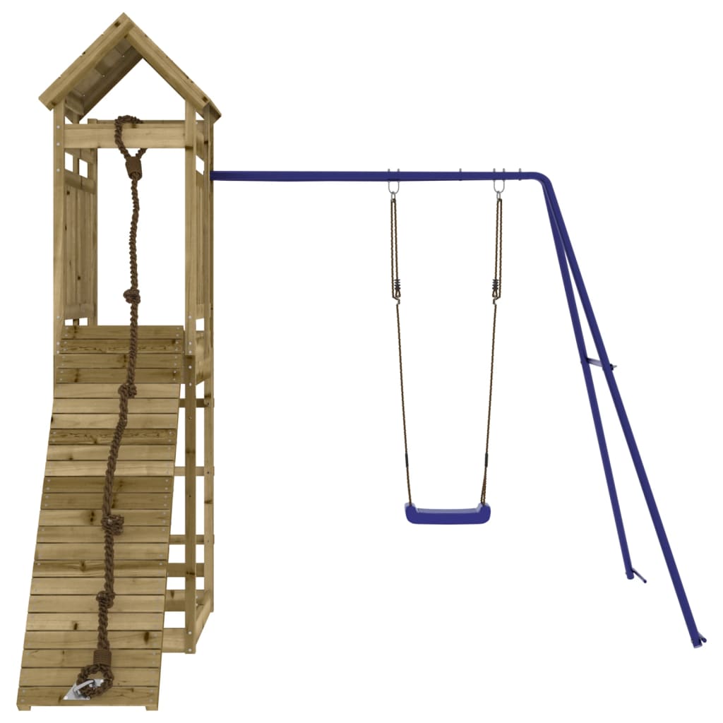 Impregnowane drewno sosnowe VidaXL Playhouse